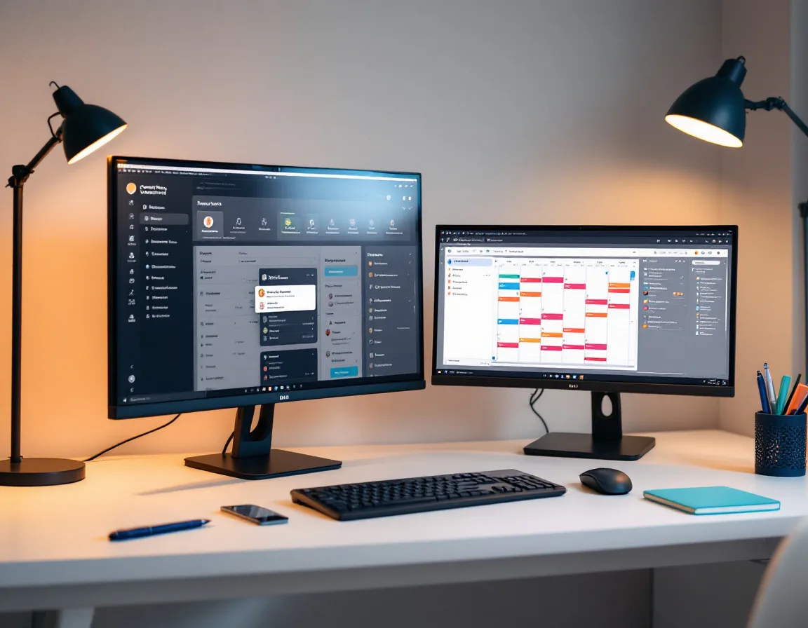 AI content creation connected to social media scheduling tool for B2B distribution