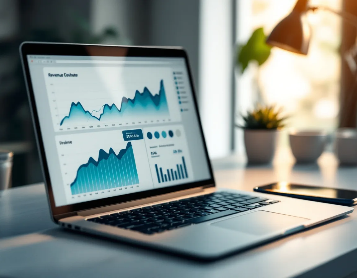 Newsletter monetization and revenue tracking dashboard for B2B newsletter business