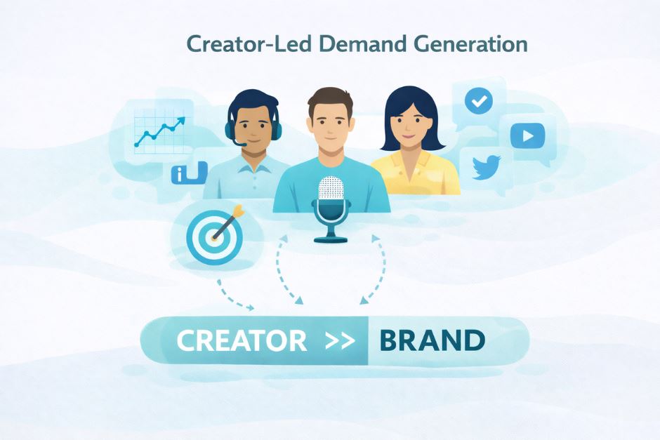 Diagram showing B2B marketing strategies built around topical authority SEO owned channels and partner-led growth for 2026