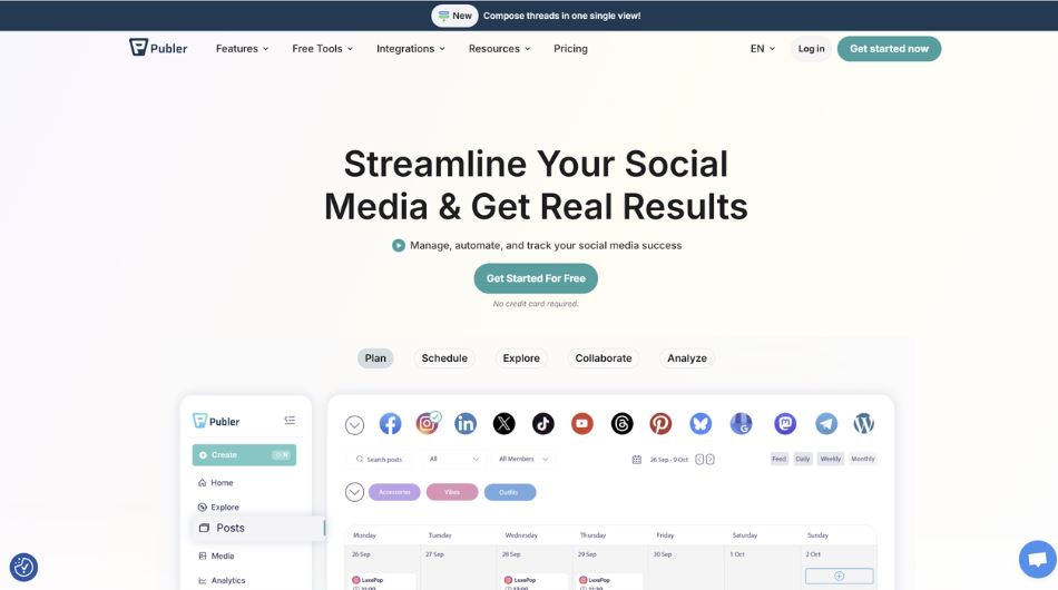 Publer best social media scheduling tool for B2B content teams in 2026