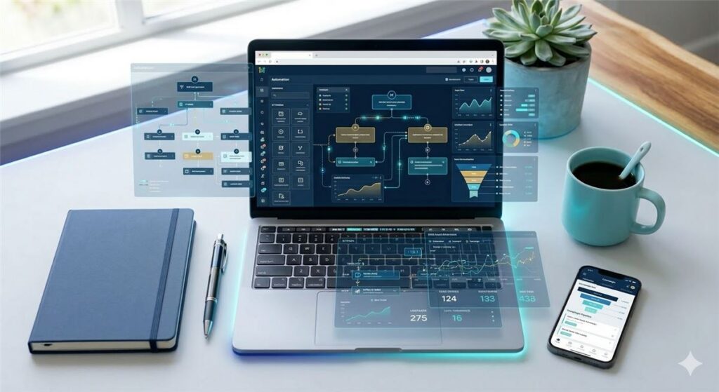 marketing automation system replacing fragmented tech stack with one connected B2B platform