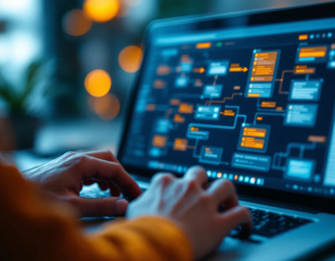 Building automation workflows in a CRM platform for B2B marketing