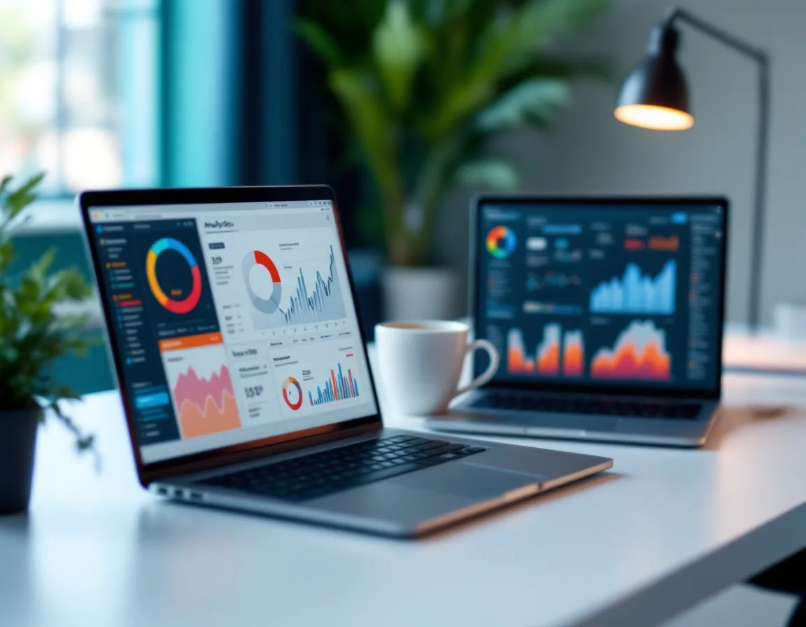 Side-by-side comparison of local SEO listing management tool dashboards