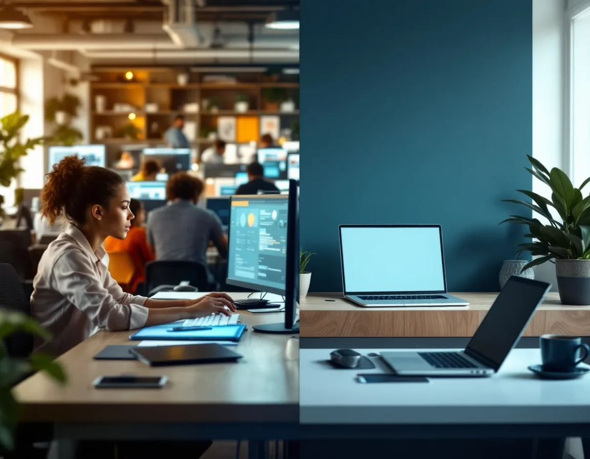 Traditional marketing team compared to AI-first fractional CMO lean operation model