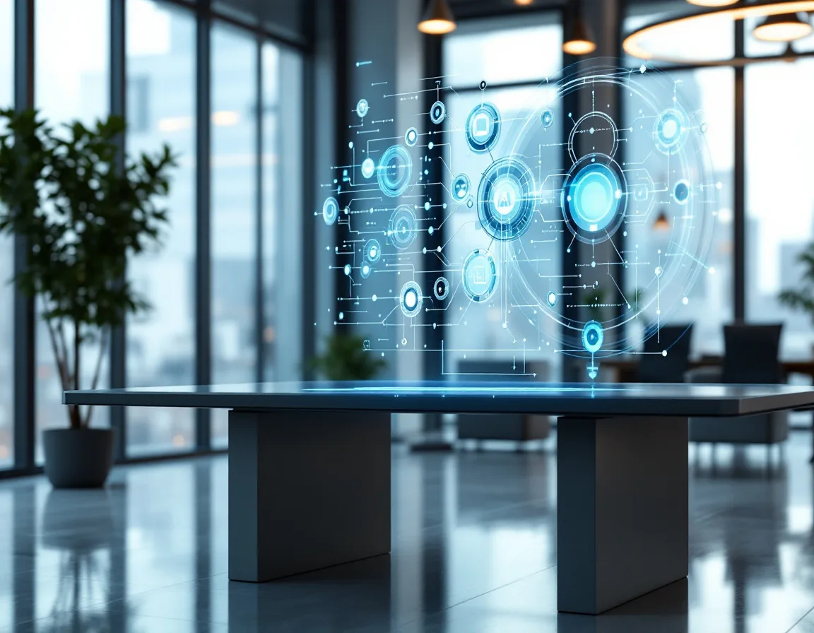 AI visibility tracking and search optimization concept