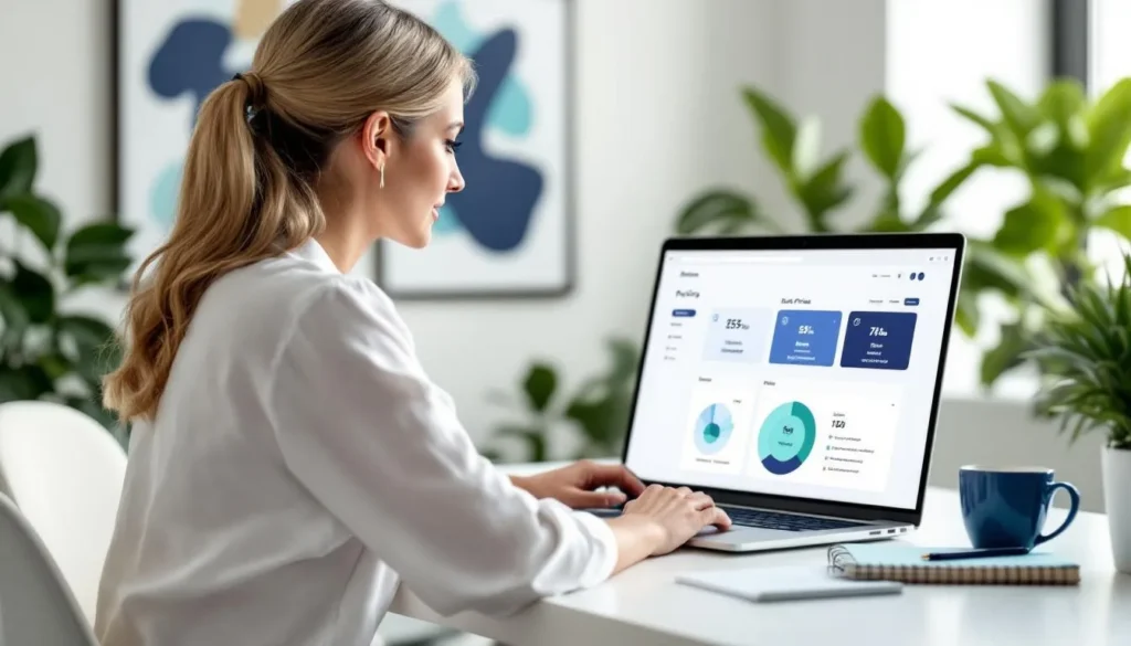 GoHighLevel pricing dashboard viewed on laptop — B2B marketing platform