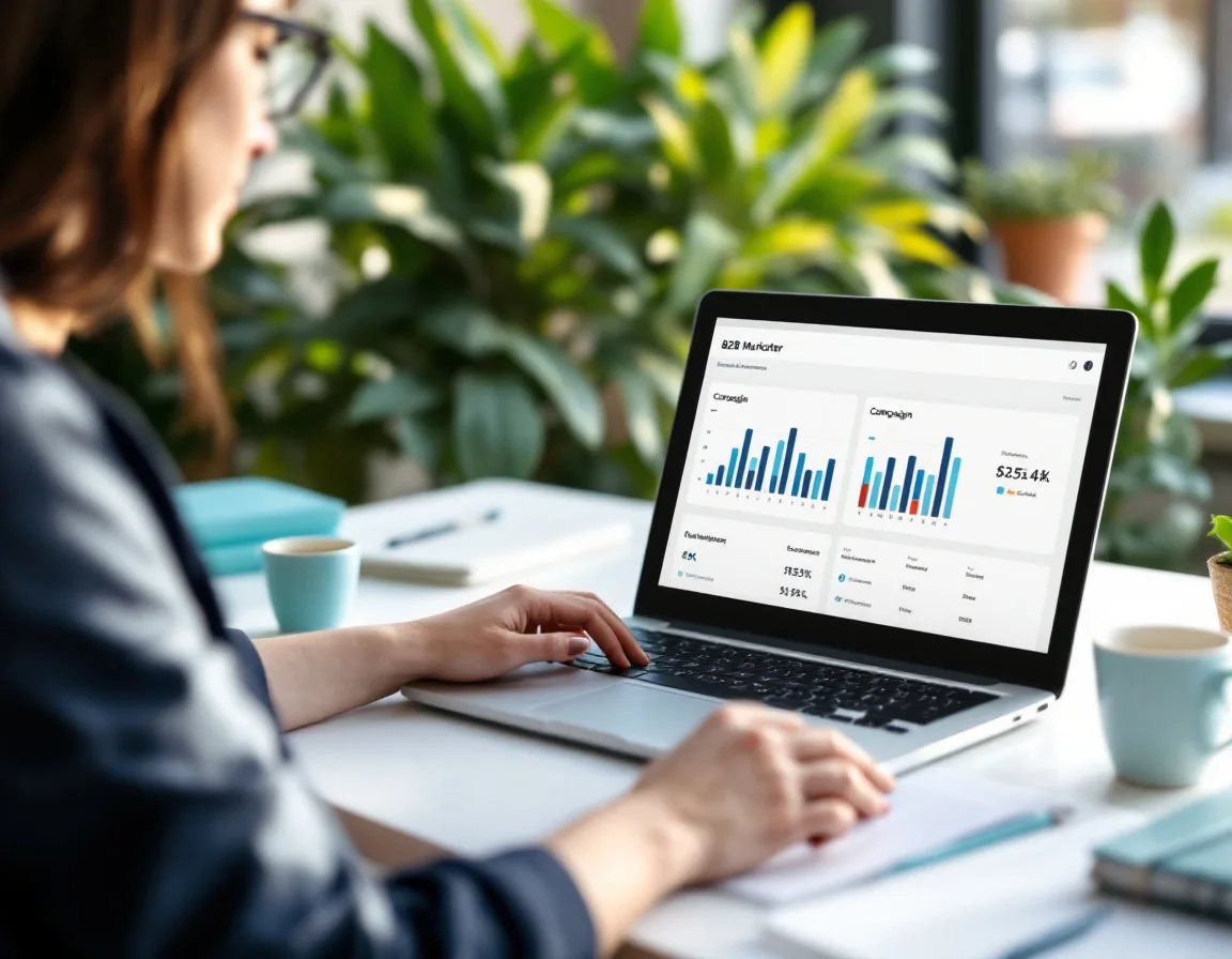B2B marketer confidently managing weekly outbound campaigns with a simple three-tool outreach stack