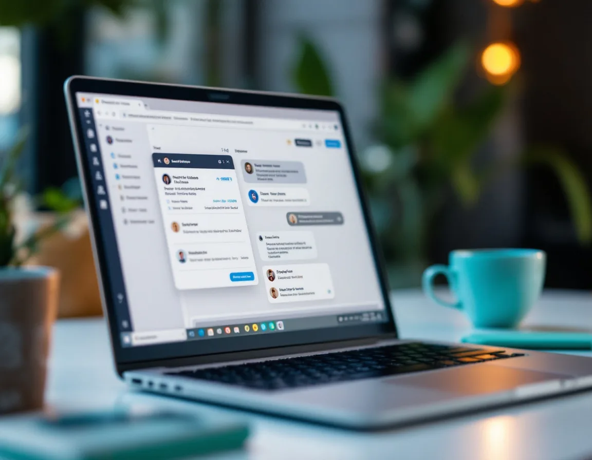 AI assistant interface connected to multiple marketing tool integrations