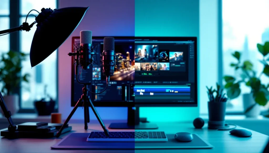 Riverside vs Descript comparison for B2B podcast recording and video editing